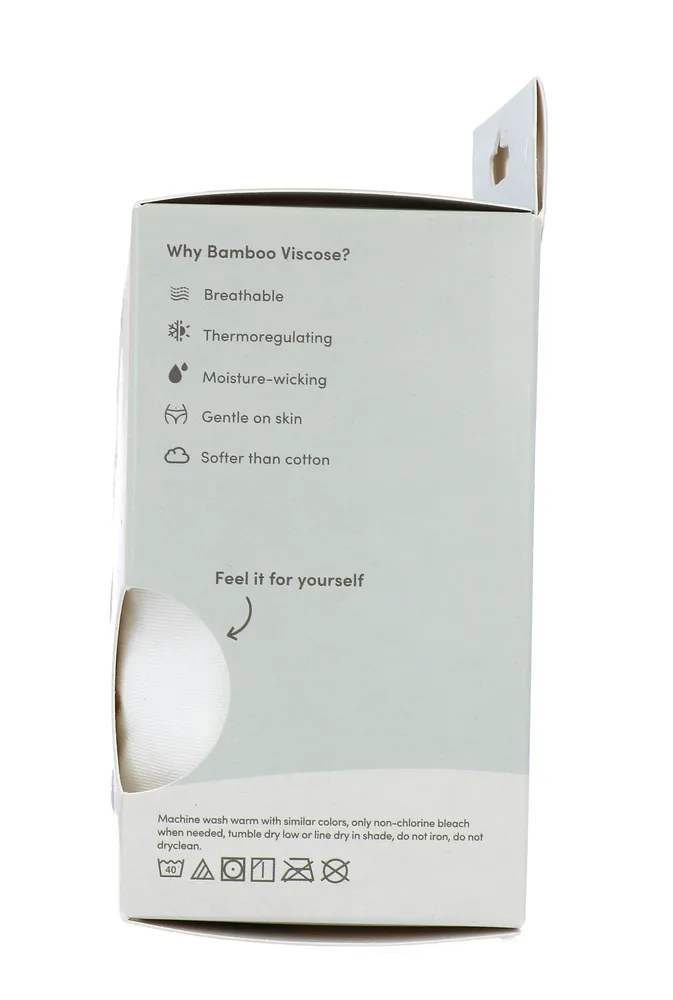 Boody Damestop Lange Mouw Wit L (1 stuk) - image 2