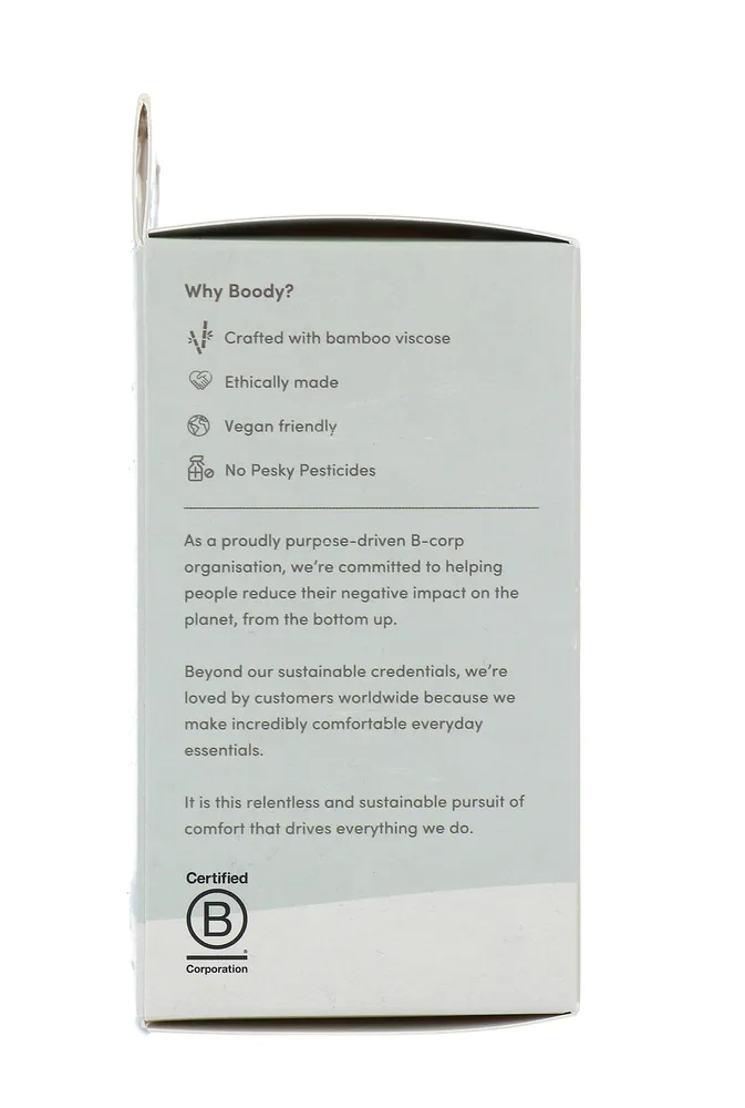 Boody Damestop Lange Mouw Wit L (1 stuk) - image 3