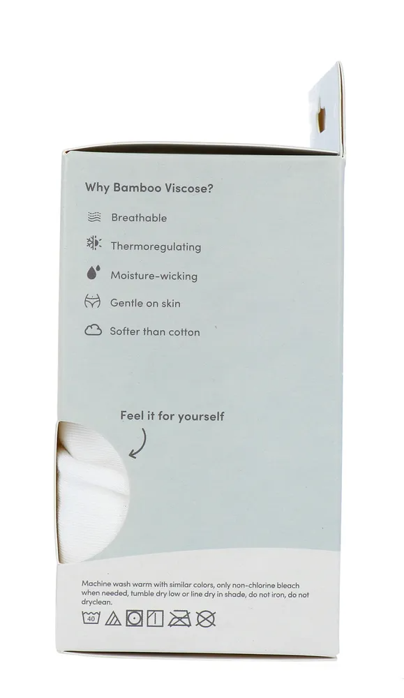 Boody Damestop Lange Mouw Wit M (1 stuk) - image 2