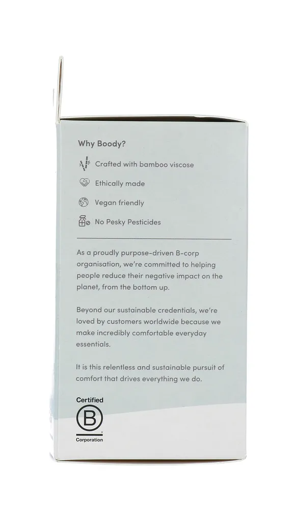 Boody Damestop Lange Mouw Wit M (1 stuk) - image 3