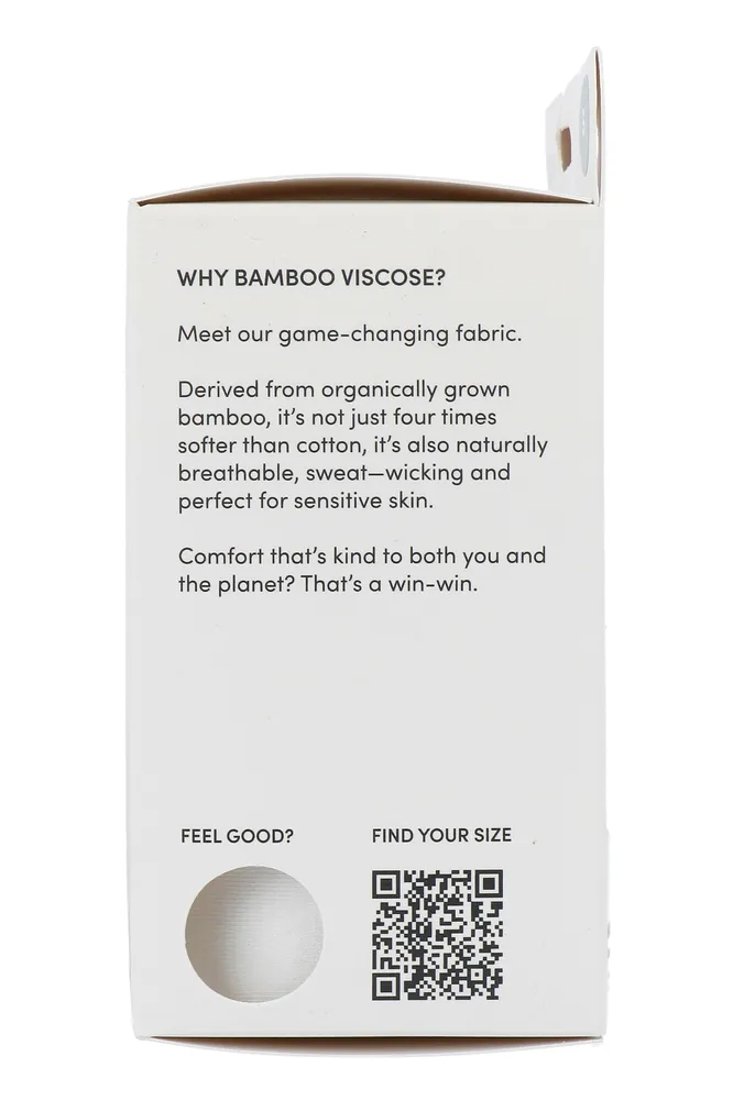 Boody Damestop Lange Mouw Wit S (1 stuk) - image 2