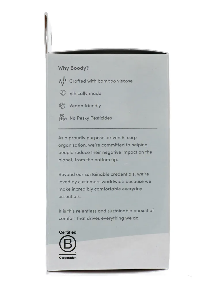 Boody Damestop Lange Mouw Zwart M (1 stuk) - image 2