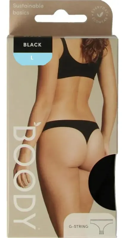 Boody G-string Zwart L (1 stuk)