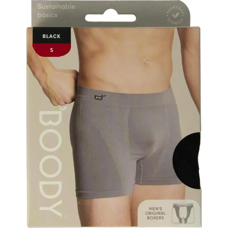 Boody Herenboxer Zwart S (1 stuk)