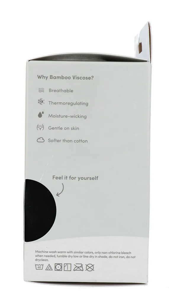 Boody Leggings Enkel Zwart L (1 stuk)