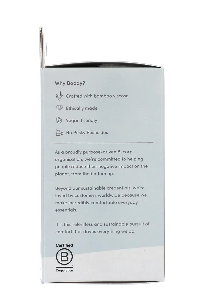 Boody Leggings Enkel Zwart M (1 stuk)