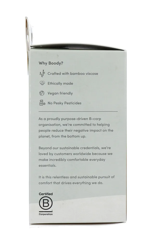 Boody Leggings Enkel Zwart XL (1 stuk)