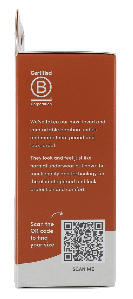 Boody Menstruatieondergoed Bikinislip Zwart Normaal/hevig Maat S (1 stuk) - image 7