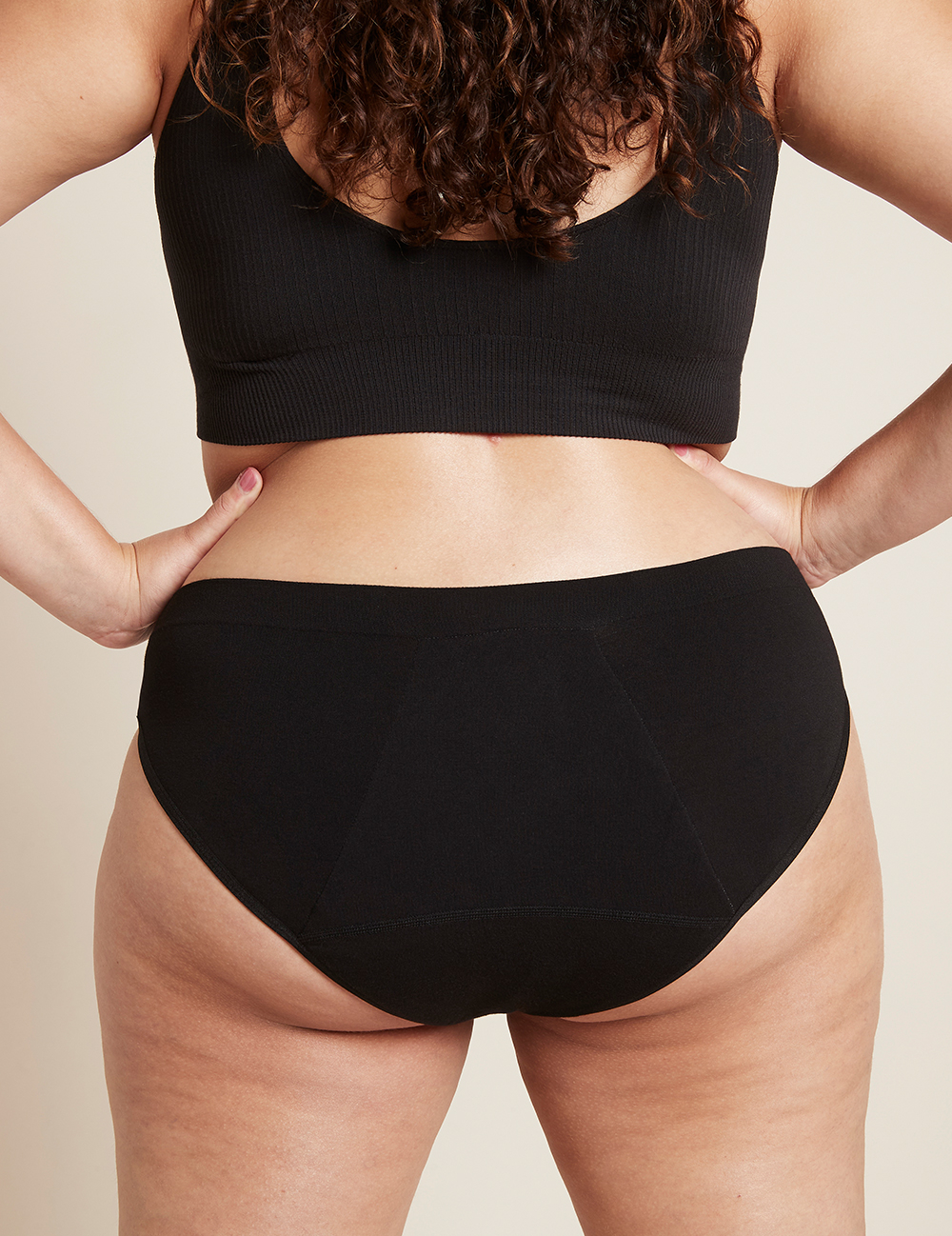 Boody Menstruatieondergoed Bikinislip Zwart Normaal/hevig Maat XL (1 stuk) - image 5