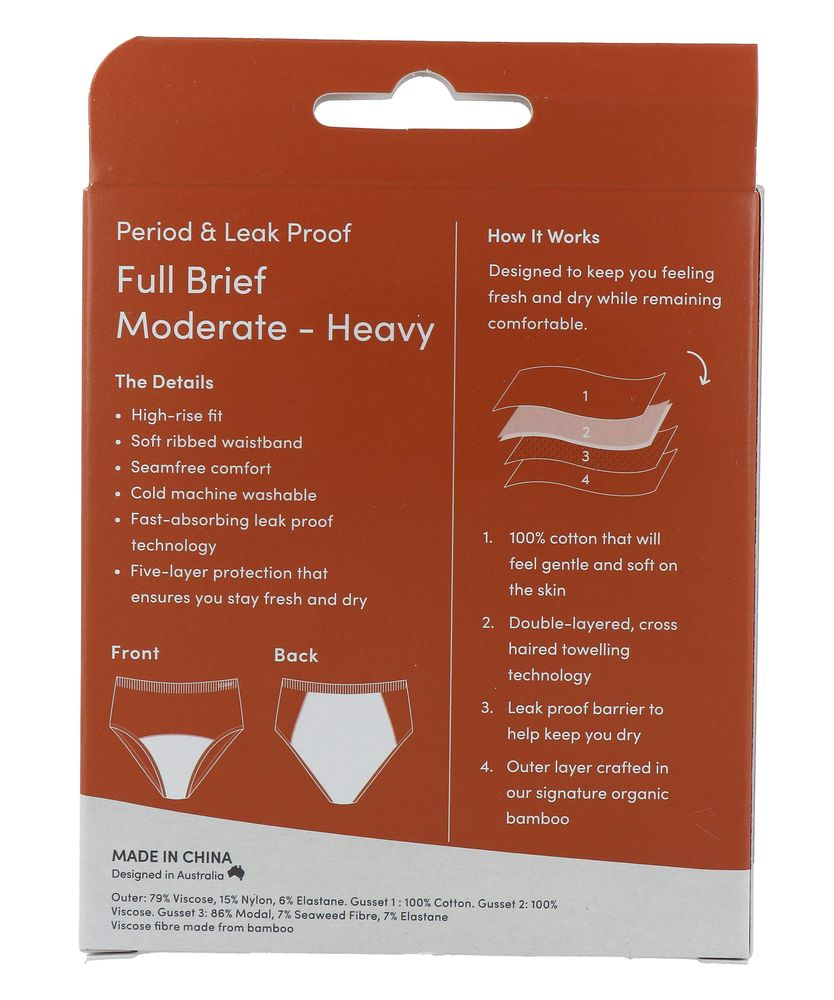 Boody Menstruatieondergoed Tailleslip Zwart Normaal/hevig Maat S (1 stuk) - image 6