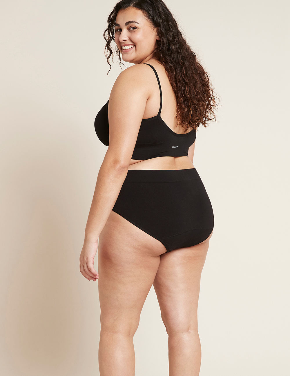 Boody Menstruatieondergoed Tailleslip Zwart Licht/normaal Maat XL (1 stuk) - image 3