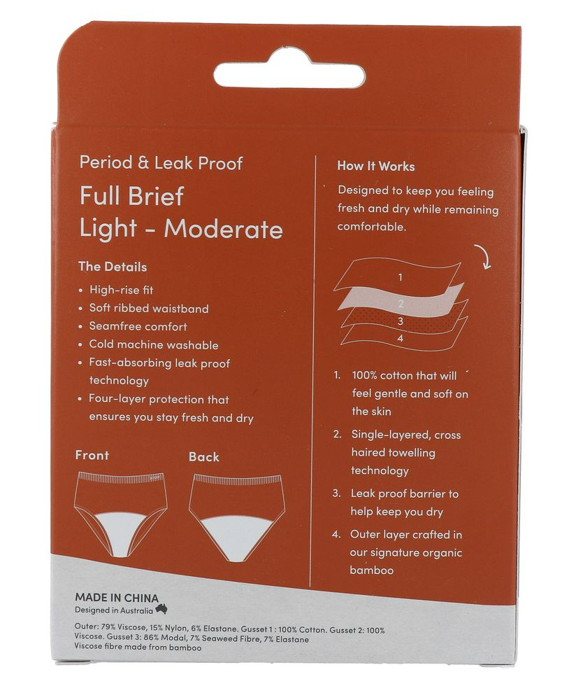 Boody Menstruatieondergoed Tailleslip Zwart Licht/normaal Maat XL (1 stuk) - image 6