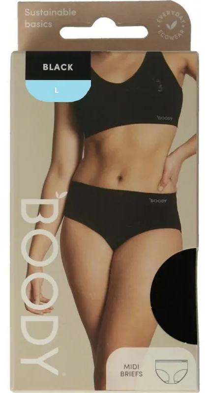 Boody Midi Heupslip Zwart L (1 stuk)
