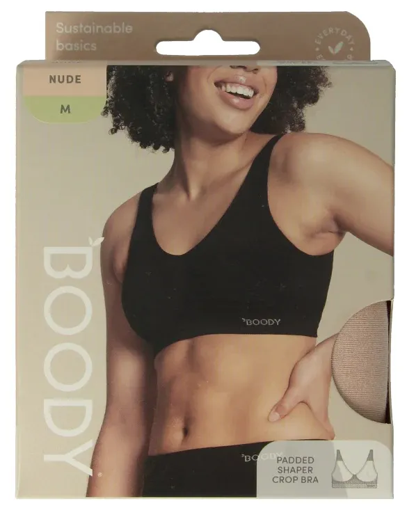 Boody Padded Shaper Crop Bra Nude M (1 stuk)
