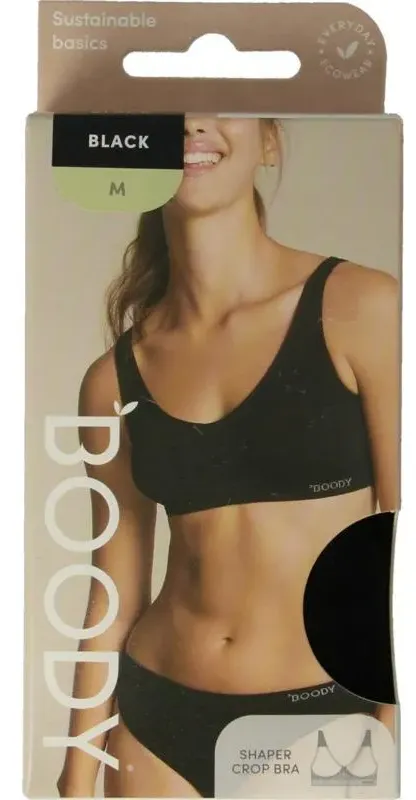 Boody Shaper Crop Bh Zwart M (1 stuk)