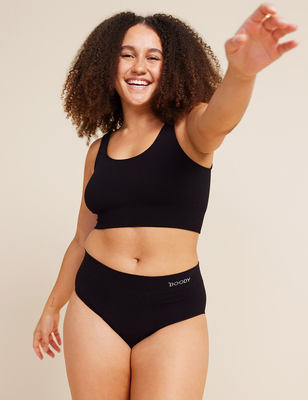 Boody Shaper Crop Bh Zwart M (1 stuk) - image 4