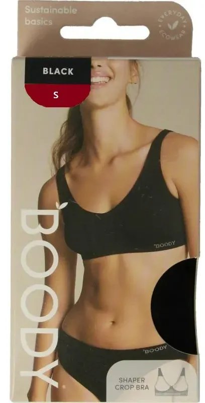 Boody Shaper Crop Bh Zwart S (1 stuk)