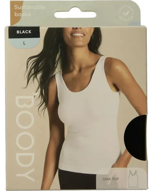 Boody Tank Top Zwart L (1 stuk)