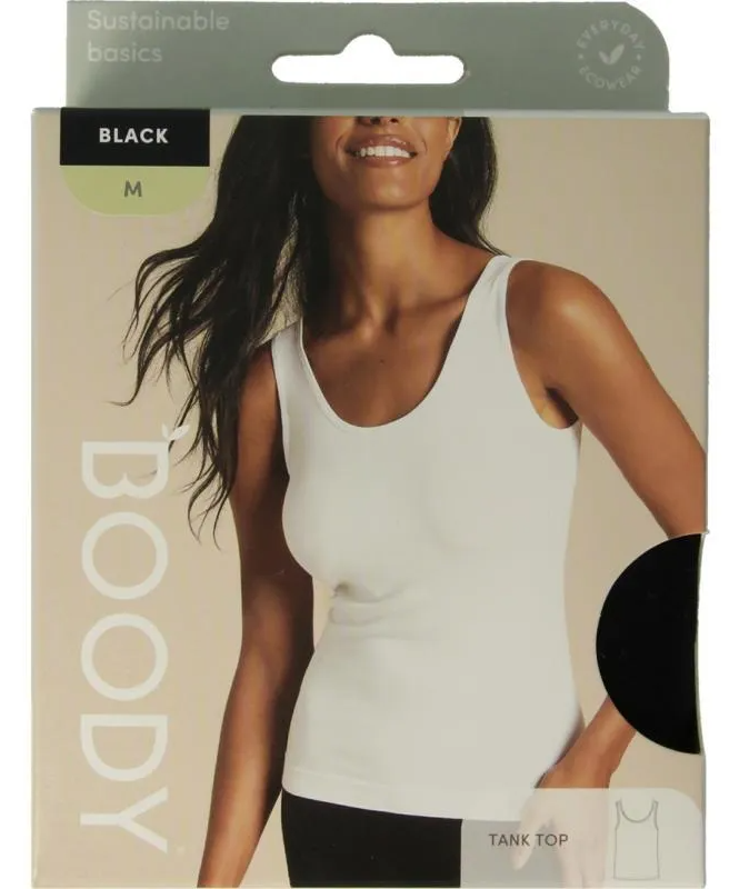 Boody Tank Top Zwart M (1 stuk)