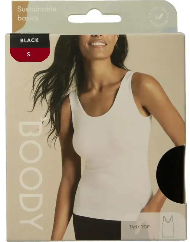 Boody Tank Top Zwart S (1 stuk)