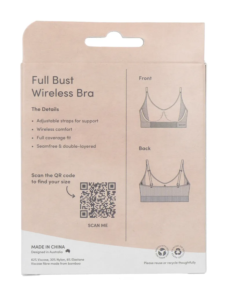 Boody Volle Cup Bh Zwart L (1 stuk) - image 7