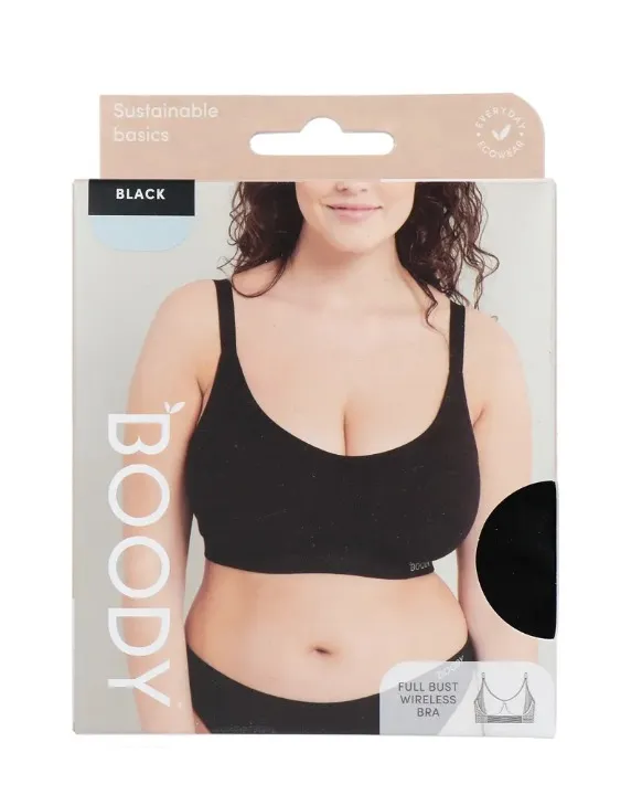 Boody Volle Cup Bh Zwart S (1 stuk)