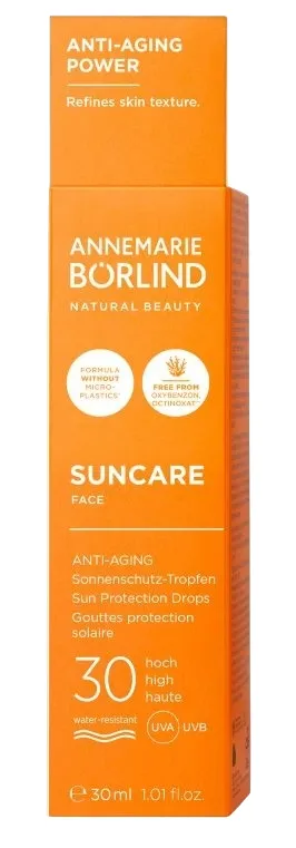 Annemarie Borlind Suncare Face Anti-aging Sun Protection Drops SPF30 (30 ml)