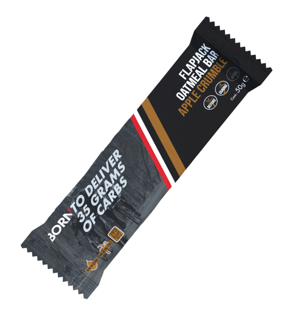 Born Flapjack Oatmeal Bar - Apple Crumble 5 Stuks (50 gr)