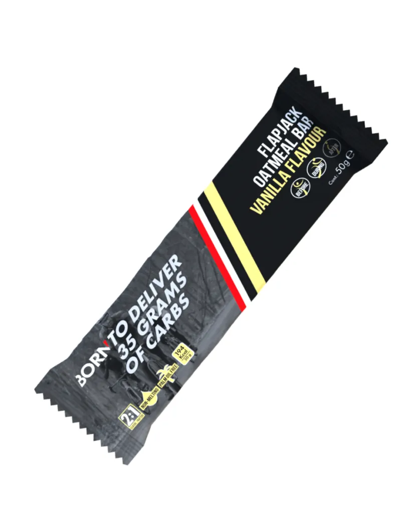 Born Flapjack Oatmeal Bar - Vanilla 5 Stuks (50 gr)