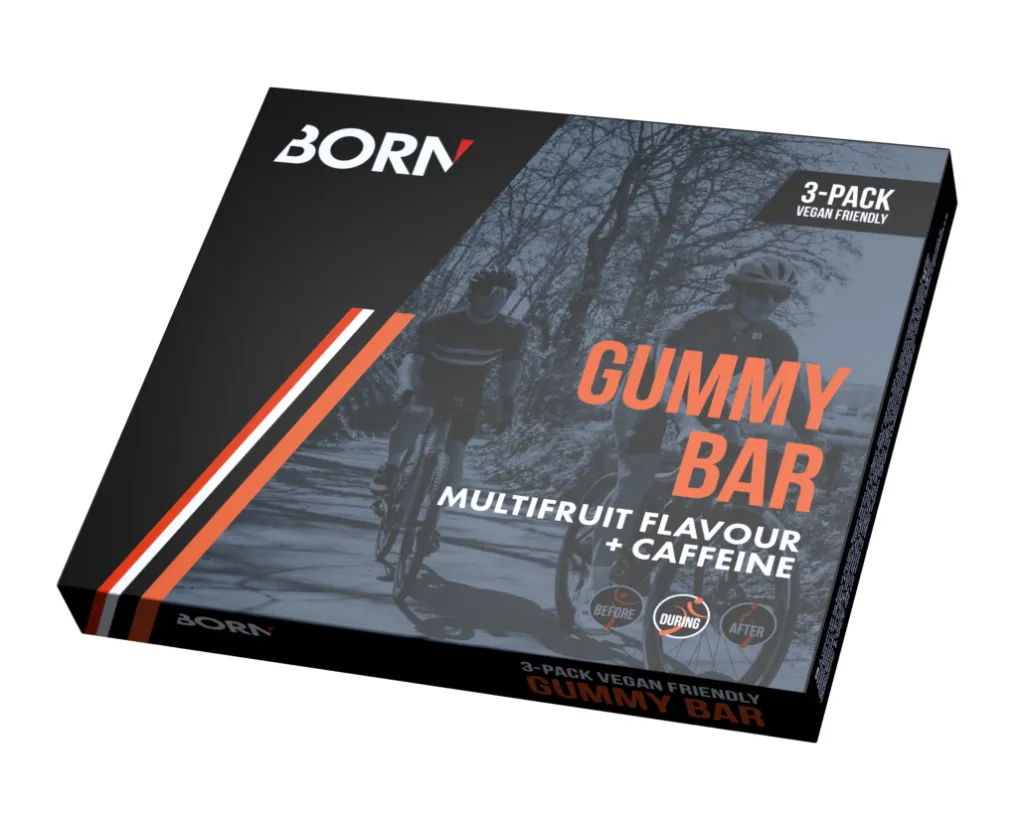 Born Gummy Bar - Multifruit Caffeine (90 gr)