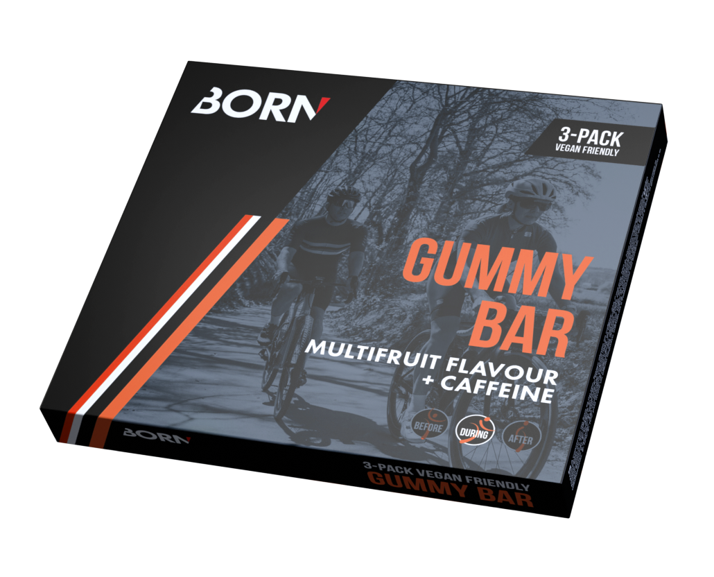 Born Gummy Bar - Multifruit Caffeine (90 gr)