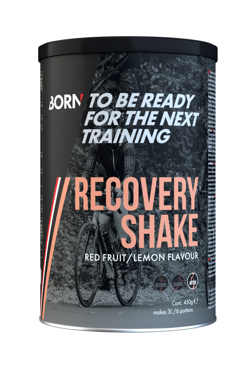 Born Recovery Shake - Red Fruit Lemon (450 gr)