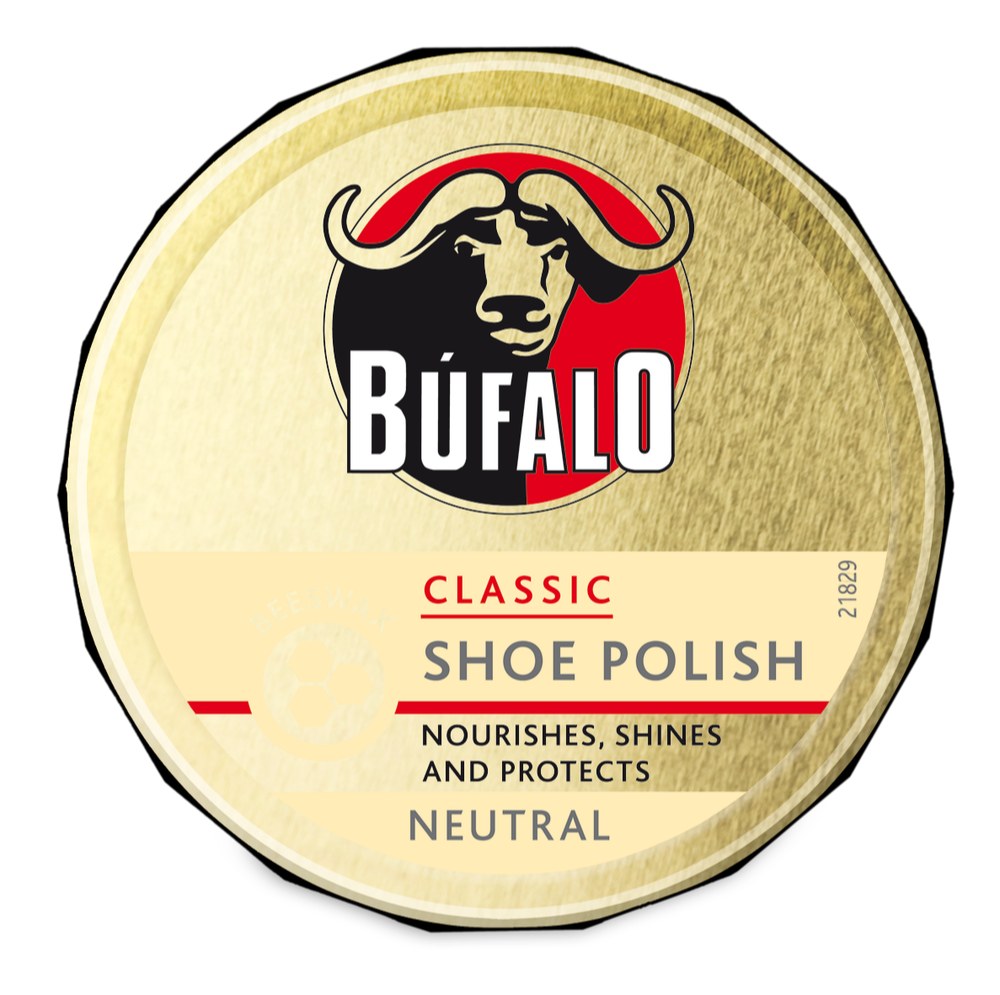 Bufalo Classic Shoe Polish Neutral (75 ml)