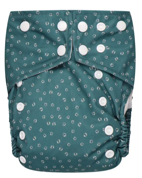 Bumbuns Easy Herbruikbare Luier Dandelion Pine Drukknopen (1 stuk)