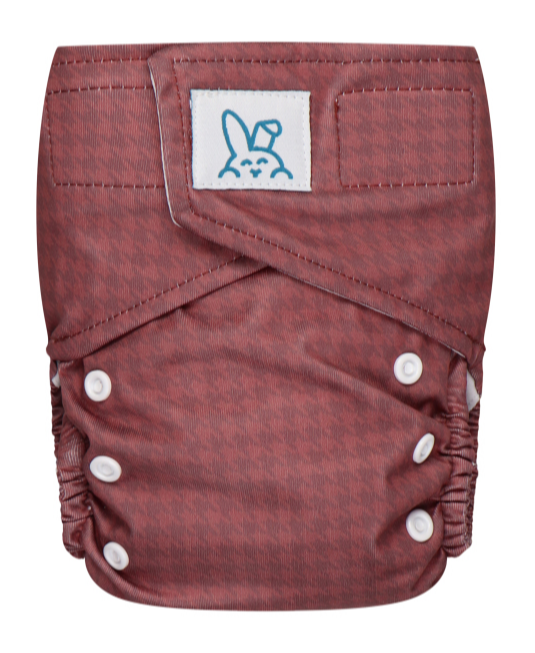 Bumbuns Easy Herbruikbare Luier Classic Mahogany Klittenband (1 stuk)