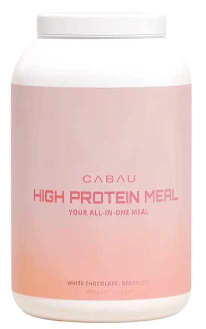 Cabau High Protein Meal White Chocolate - Red Fruit (1000 gr)