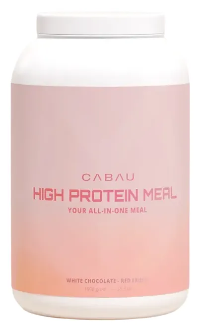 Cabau High Protein Meal White Chocolate - Red Fruit (1000 gr)