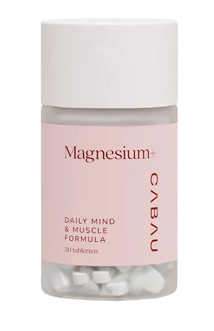 Cabau Magnesium+ Tabletten (30 tabletten)