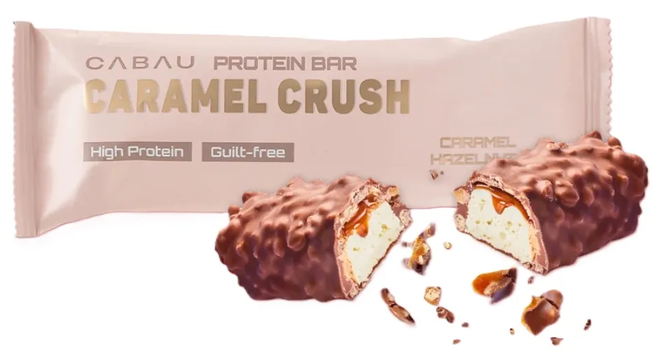 Cabau Protein Bar Caramel Crush (60 gr)