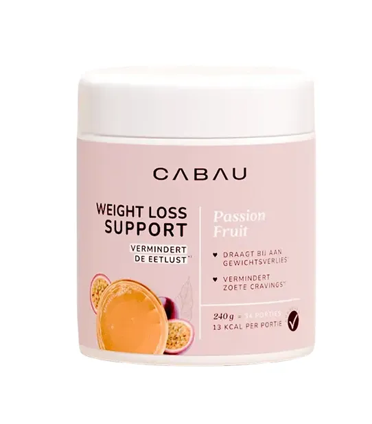 Cabau Weight Loss Support Passion Fruit Poeder (240 gr)