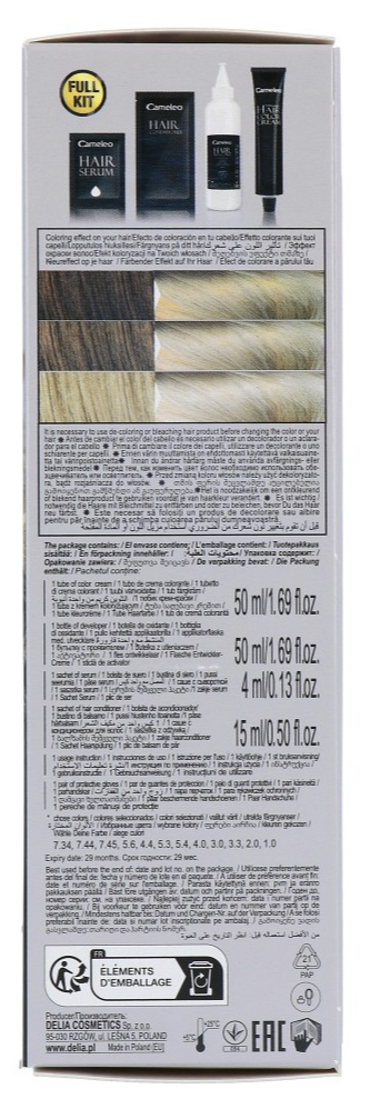 Cameleo Hair Color Cream 100 De-coloring (1 stuk) - image 2