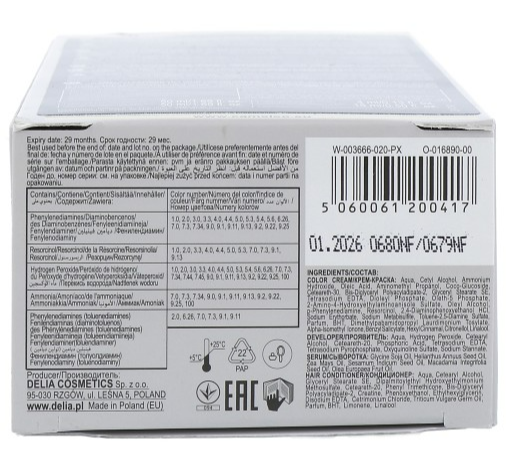 Cameleo Hair Color Cream 2.0 Blue Black (1 stuk) - image 4