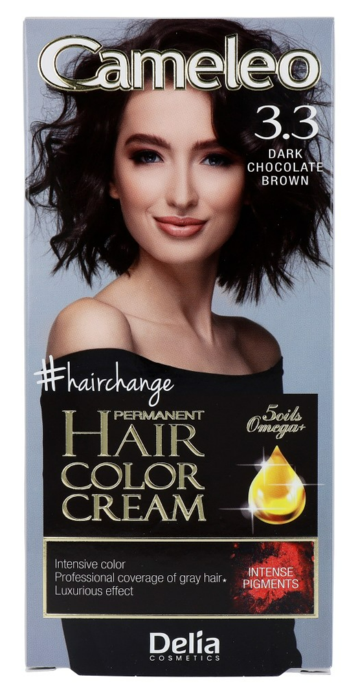 Cameleo Hair Color Cream 3.3 Dark Chocolat Brown (1 stuk)