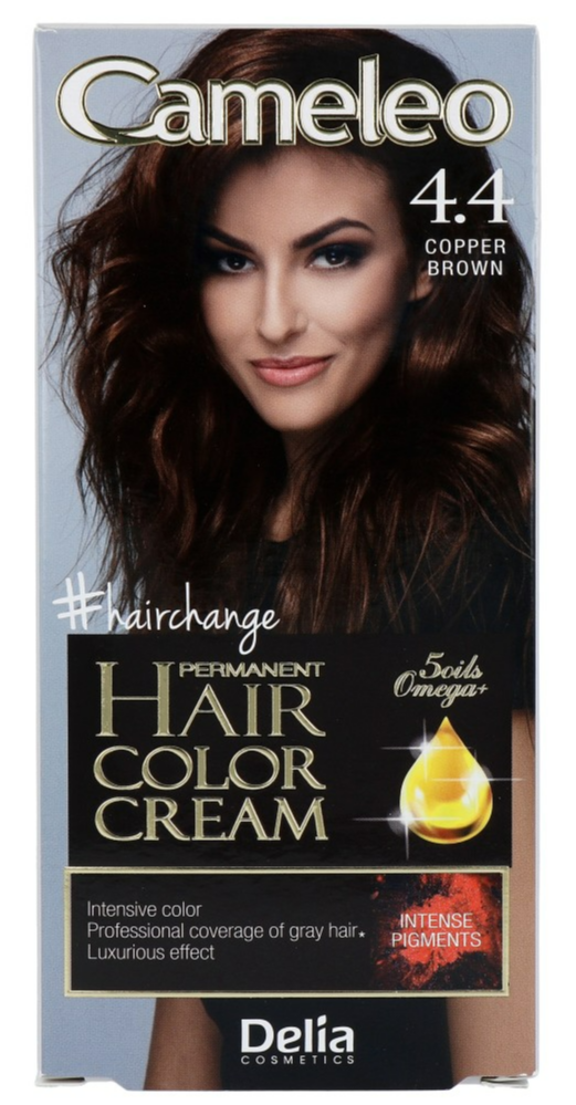 Cameleo Hair Color Cream 4.4 Copper Brown (1 stuk)