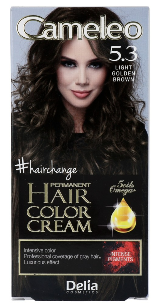 Cameleo Hair Color Cream 5.3 Light Golden Brown (1 stuk)