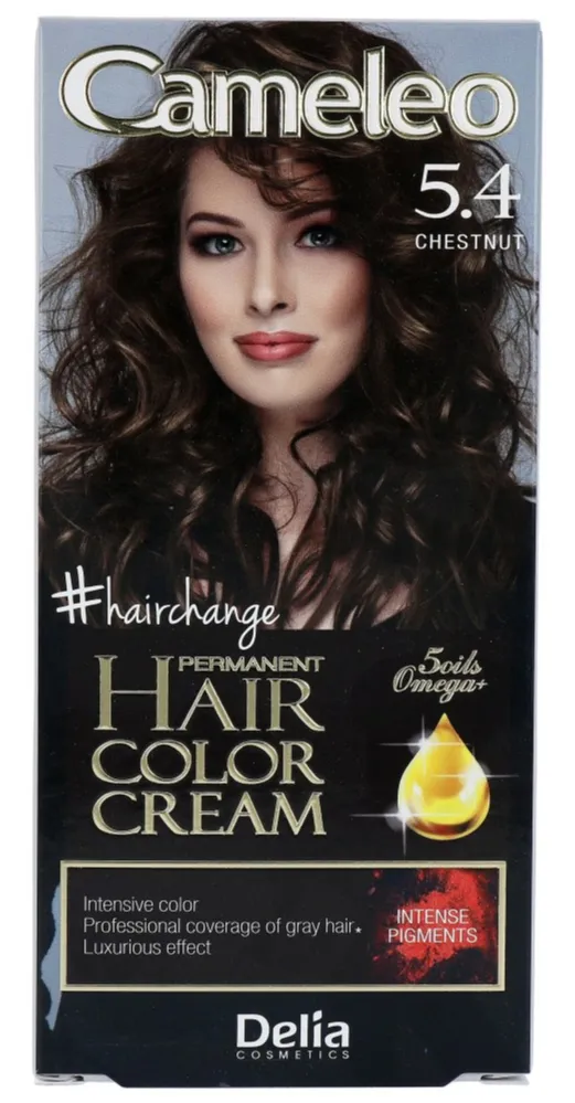 Cameleo Hair Color Cream 5.4 Chestnut (1 stuk)