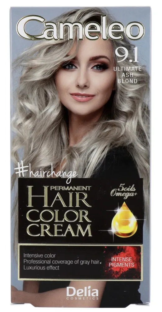 Cameleo Hair Color Cream 9.1 Ultimate Ash Blond (1 stuk)