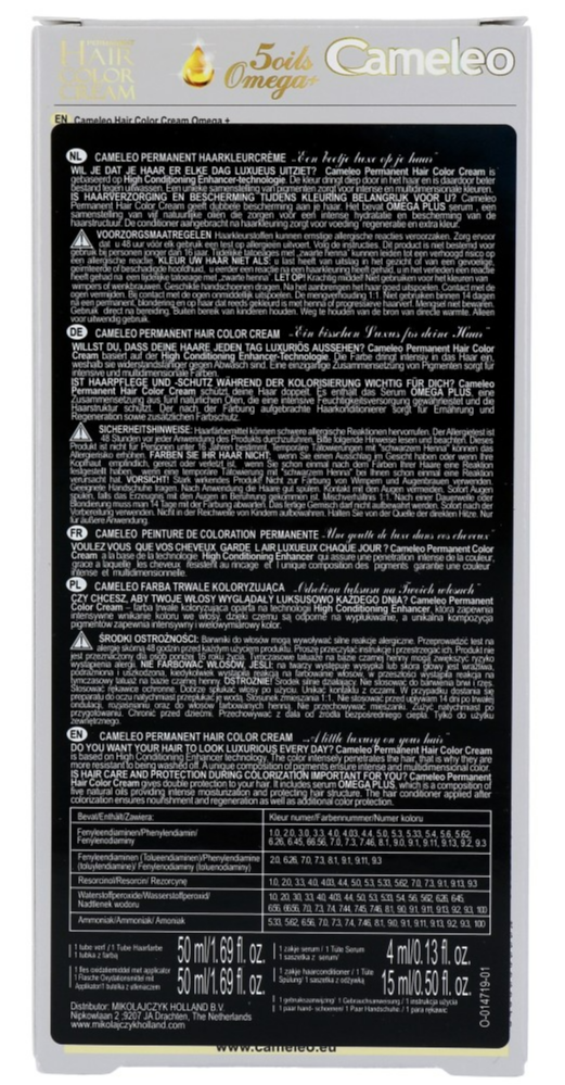 Cameleo Hair Color Cream 9.1 Ultimate Ash Blond (1 stuk)