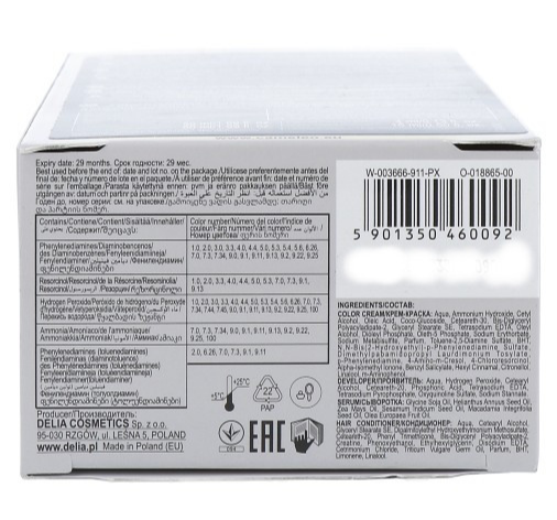 Cameleo Hair Color Cream 9.11 Frozen Blond (1 stuk) - image 4