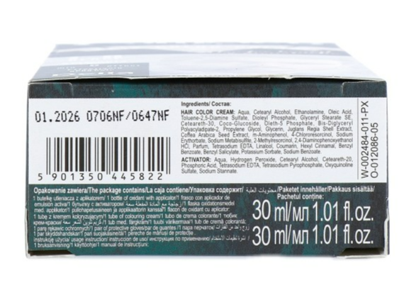 Cameleo Men Hair Color Cream 1.0 Black (1 stuk) - image 4